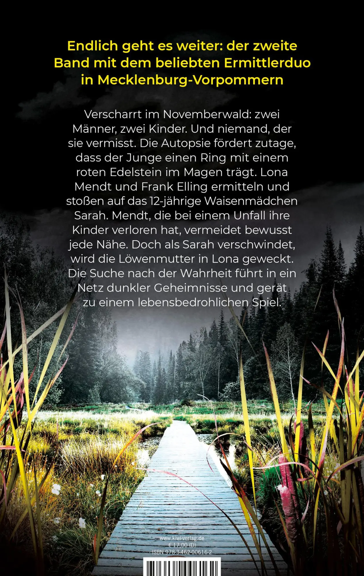 Rückseite: 9783462006162 | Finsteres Herz | Ein Fall für Lona Mendt und Frank Elling | Schmidt