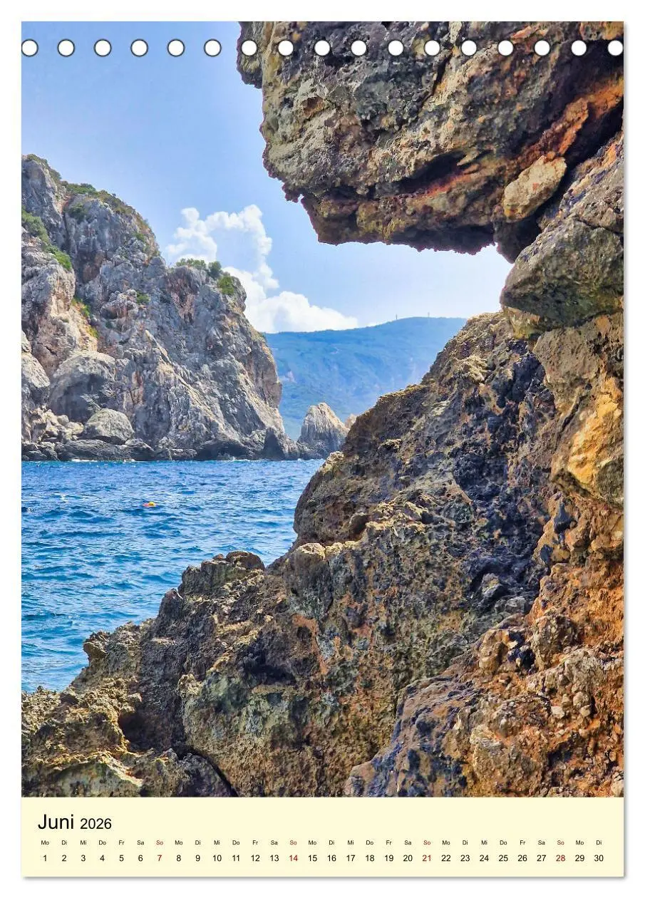 Bild: 9783516246162 | Korfu Grüne Insel im Ionischen Meer (Tischkalender 2026 DIN A5...