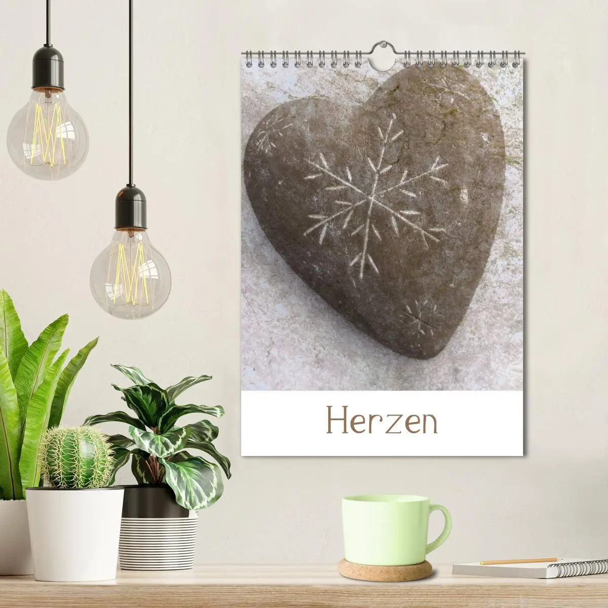 Bild: 9783516486162 | Herzen (Wandkalender 2026 DIN A4 hoch), CALVENDO Monatskalender | Otto