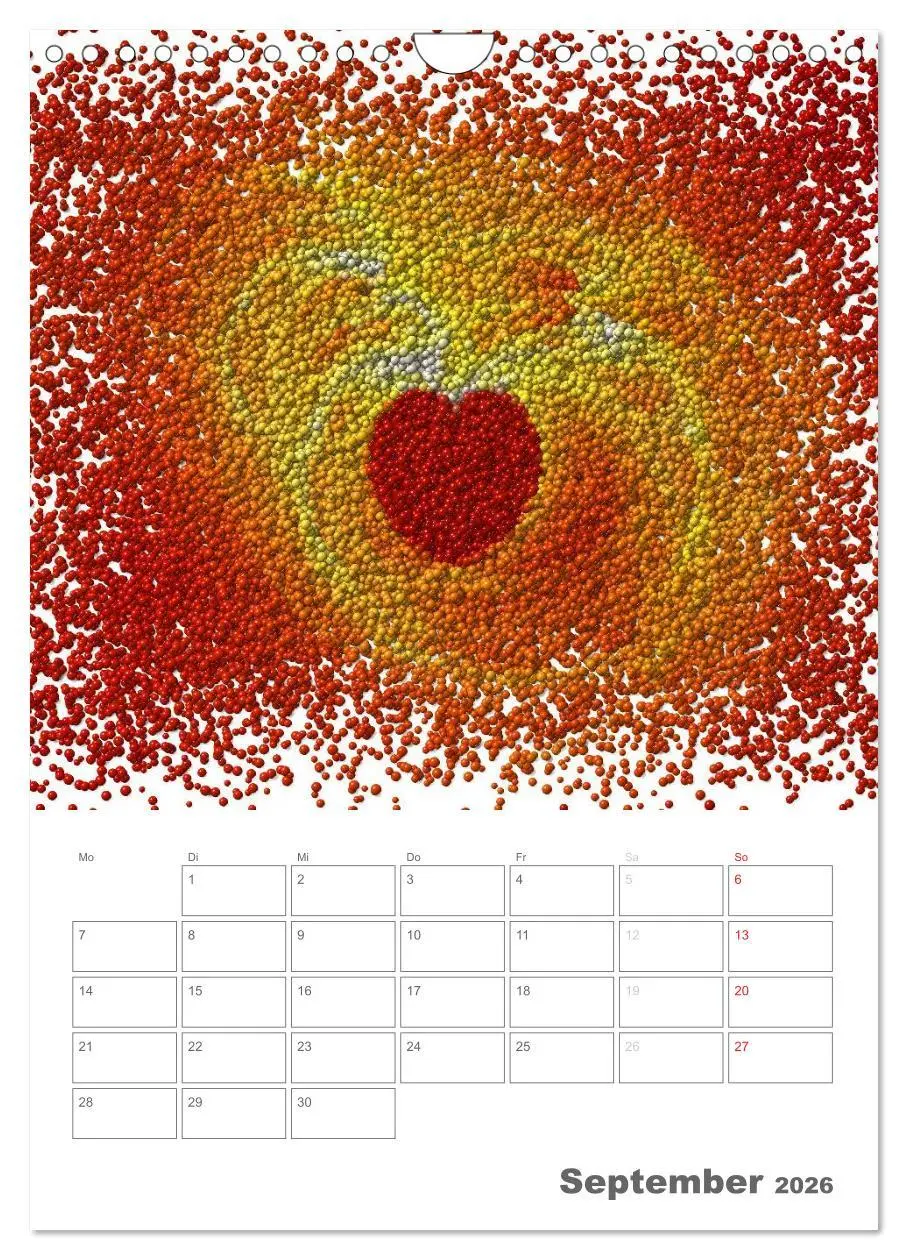 Bild: 9783516486162 | Herzen (Wandkalender 2026 DIN A4 hoch), CALVENDO Monatskalender | Otto