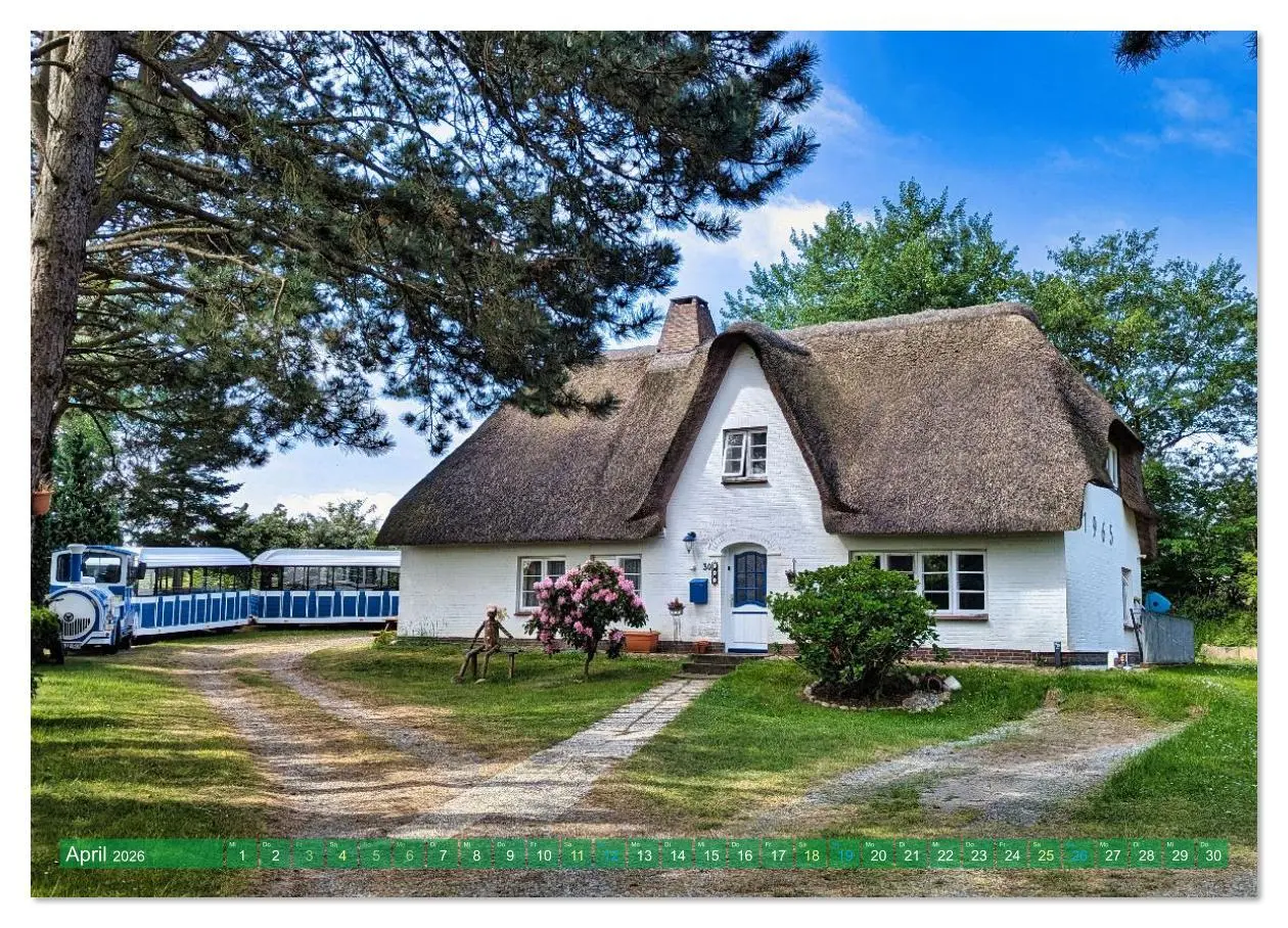 Bild: 9783516626162 | Amrum Glücksort (Wandkalender 2026 DIN A2 quer), CALVENDO...