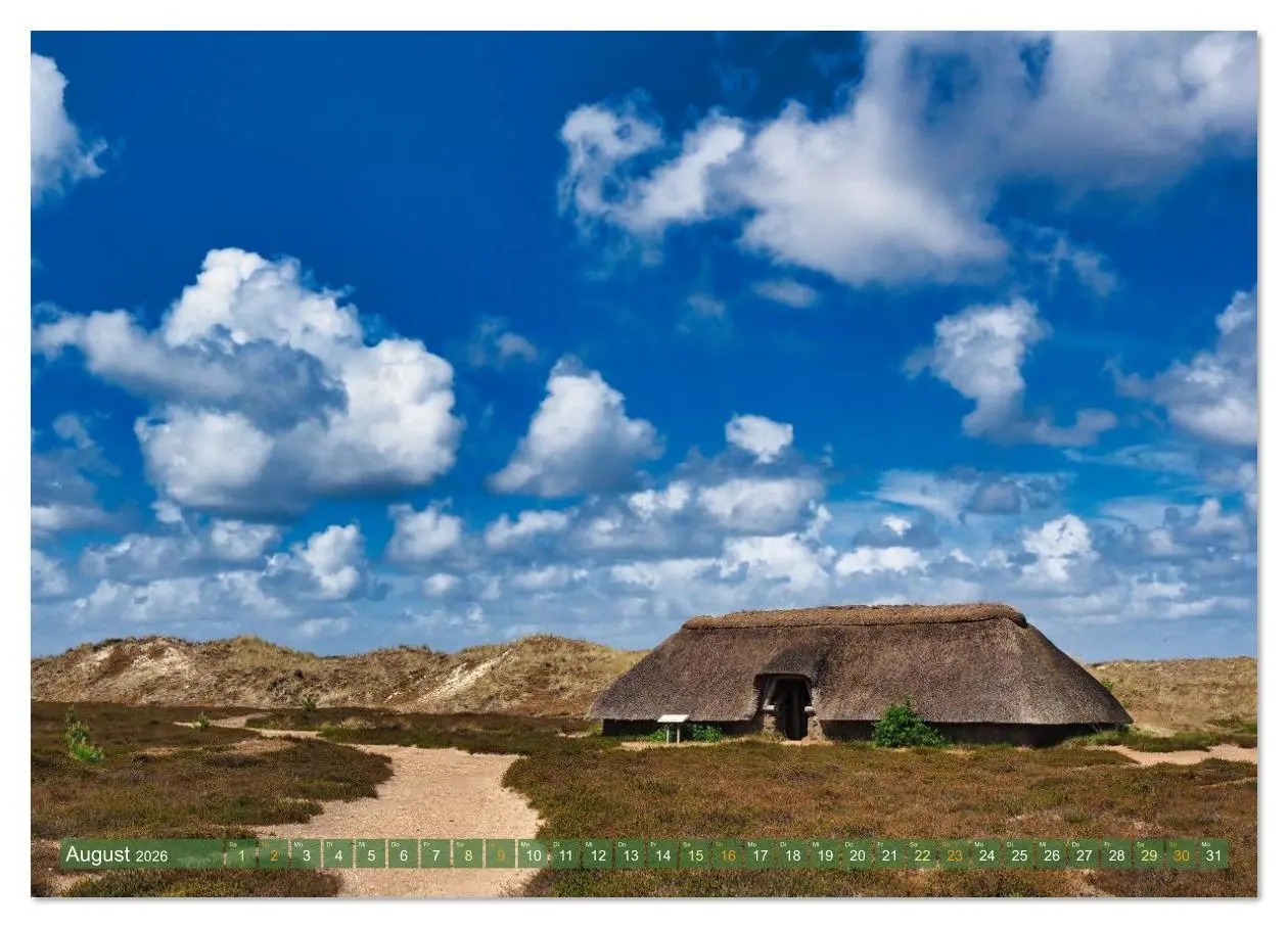 Bild: 9783516626162 | Amrum Glücksort (Wandkalender 2026 DIN A2 quer), CALVENDO...