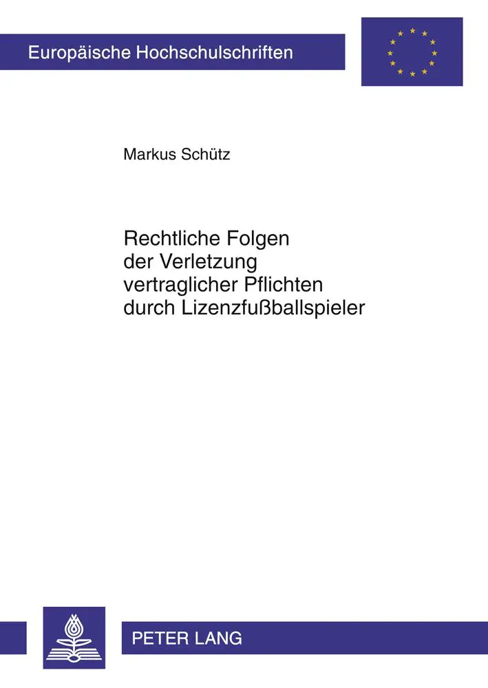 Cover: 9783631606162 | Rechtliche Folgen der Verletzung vertraglicher Pflichten durch...