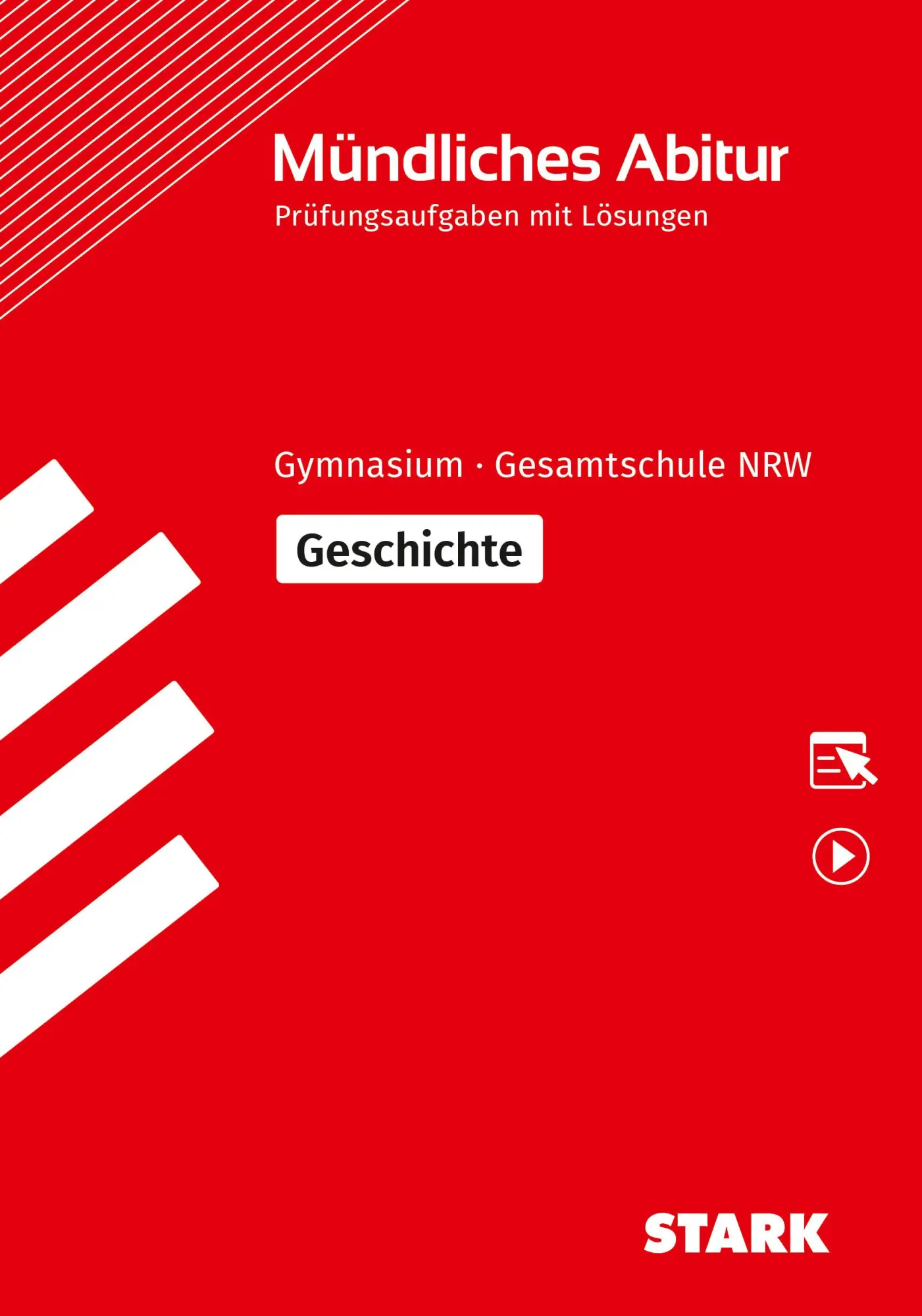 Cover: 9783849056162 | STARK Geschichte - Mündliche Abiturprüfung NRW - Prüfungsvorbereitung