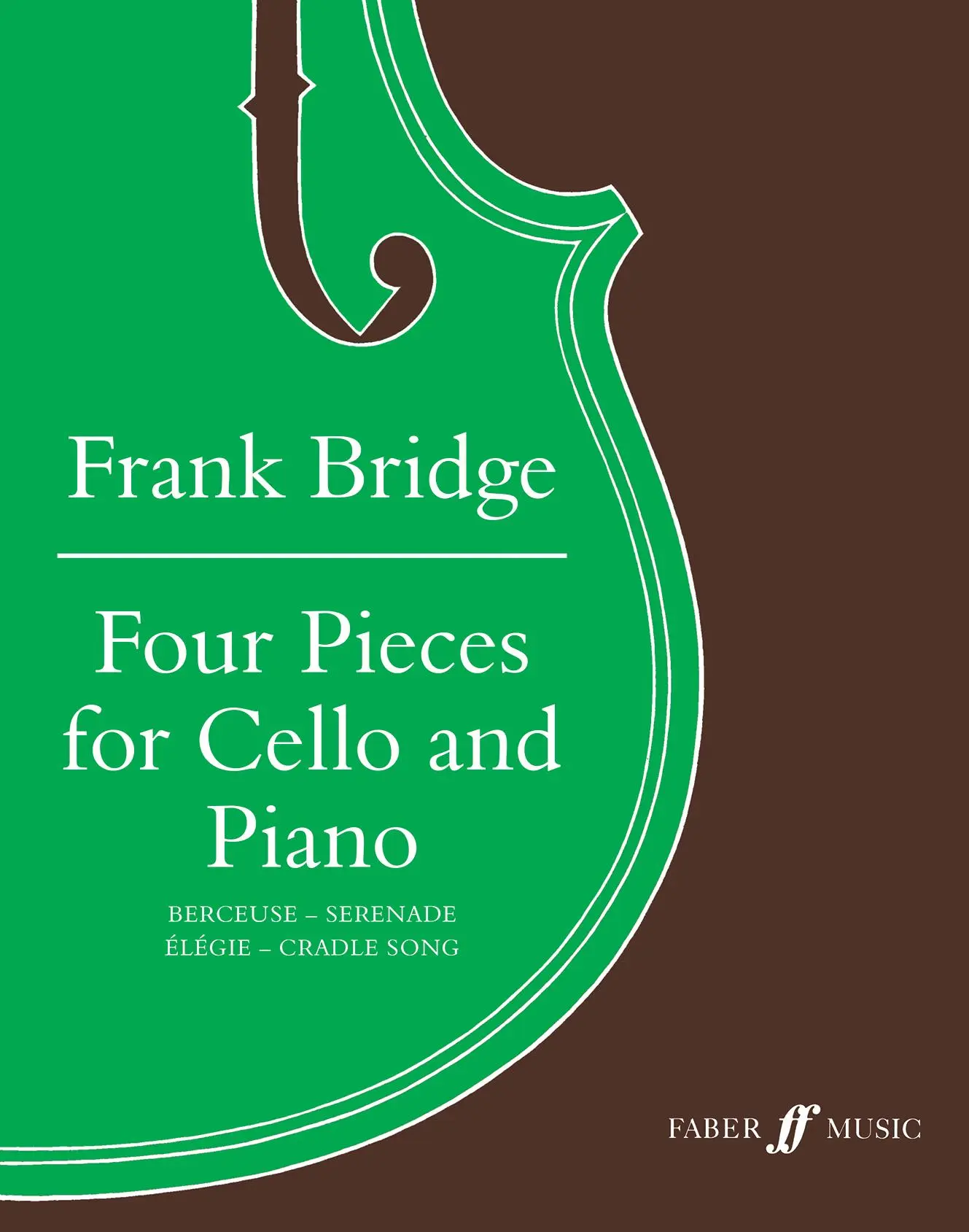 Cover: 9780571506262 | Four Pieces for Cello and Piano | Score &amp; Part | Frank Bridge | Buch