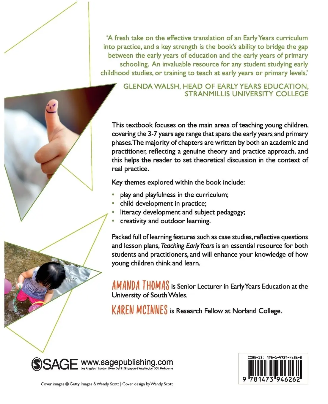 Rückseite: 9781473946262 | Teaching Early Years | Theory and Practice | Amanda Thomas (u. a.)