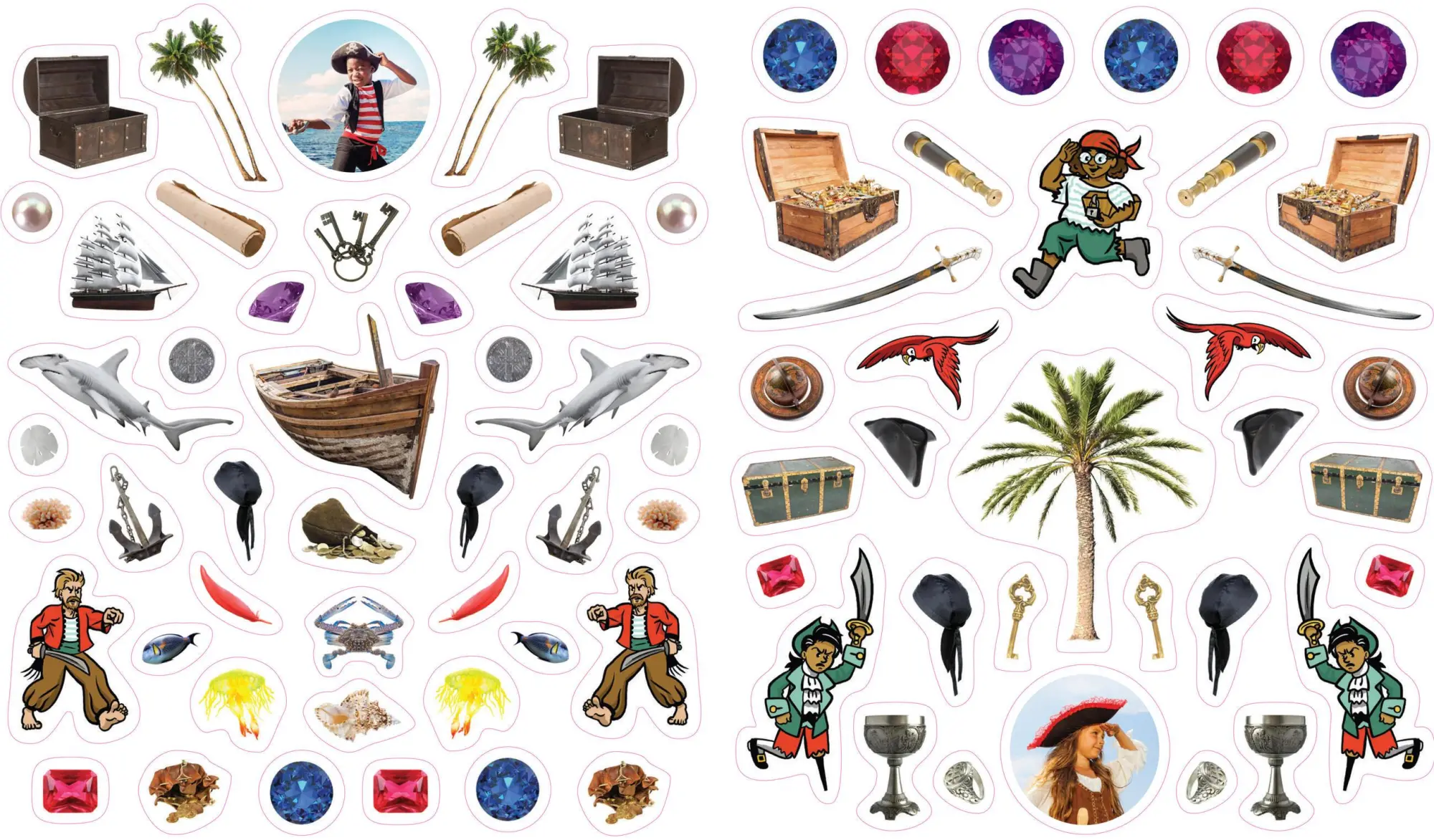 Bild: 9781523506262 | EyeLike Stickers: Pirates | Workman Publishing | Broschüre | Geheftet