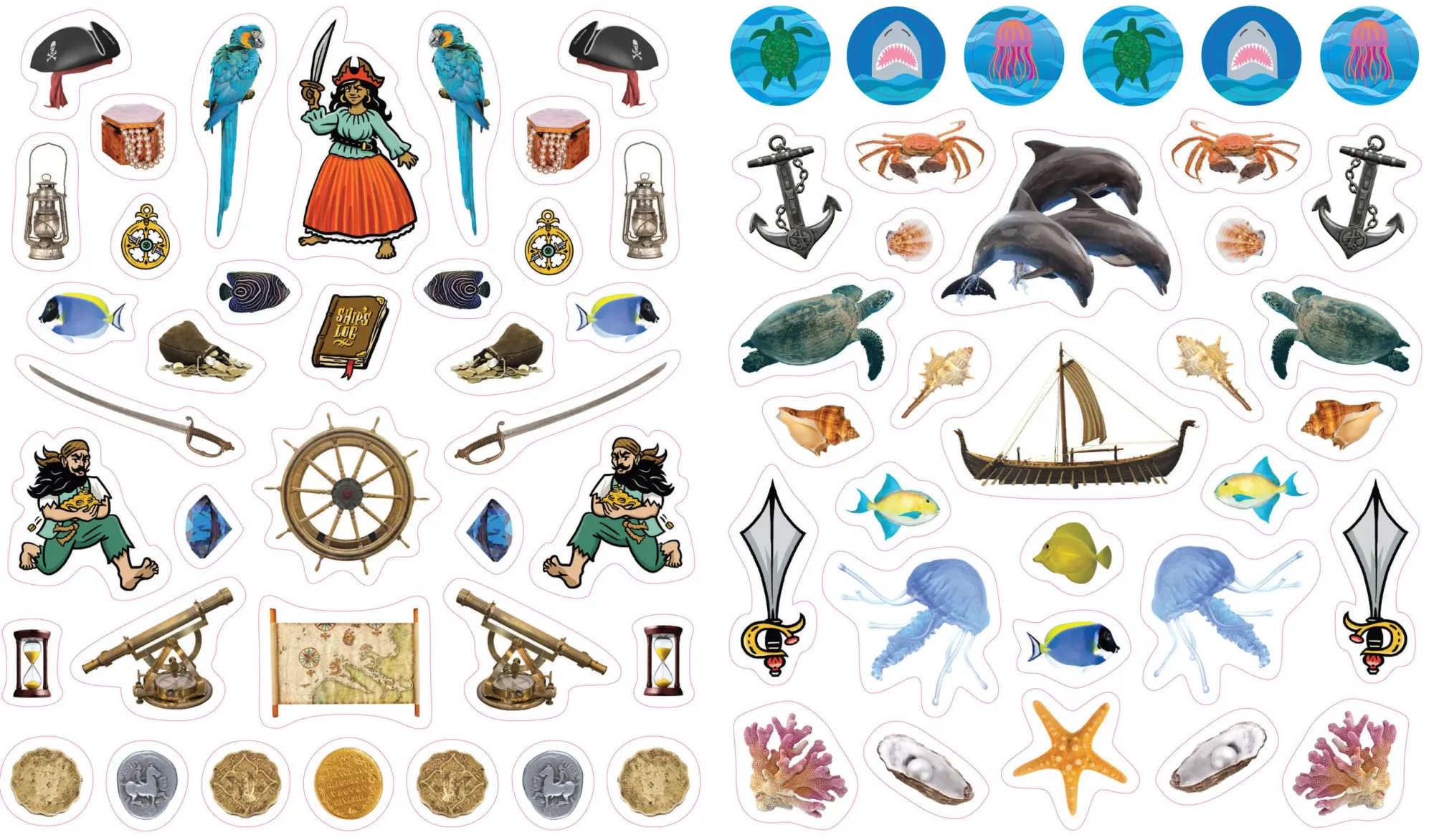 Bild: 9781523506262 | EyeLike Stickers: Pirates | Workman Publishing | Broschüre | Geheftet