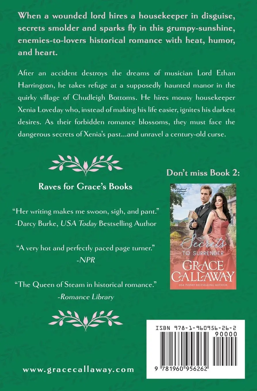 Rückseite: 9781960956262 | One Kiss to Desire | A Grumpy Sunshine Hot Historical Romance | Buch