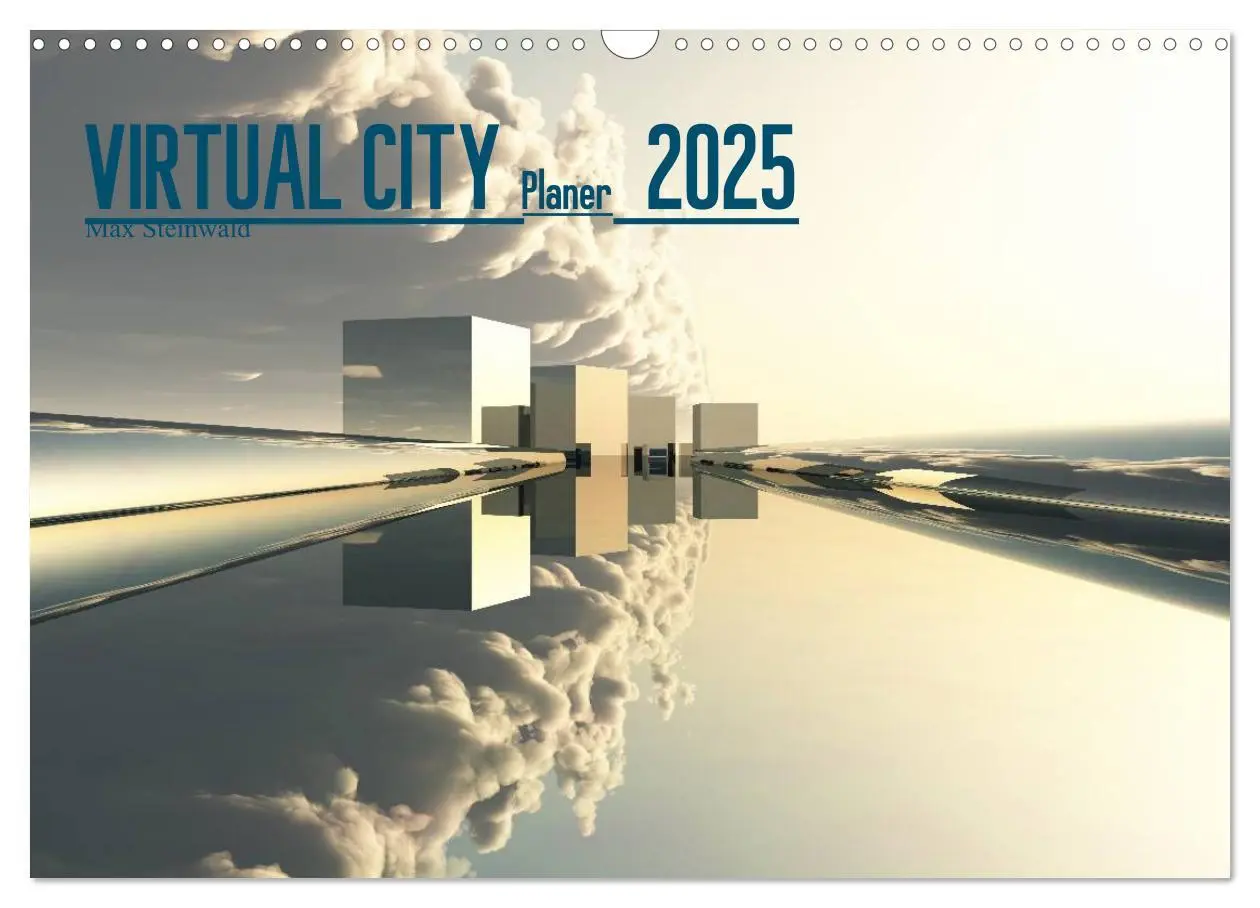 Cover: 9783435816262 | VIRTUAL CITY PLANER 2025 (Wandkalender 2025 DIN A3 quer), CALVENDO...