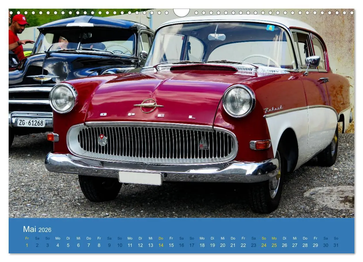 Bild: 9783457696262 | Opel Classics (Wandkalender 2026 DIN A3 quer), CALVENDO Monatskalender