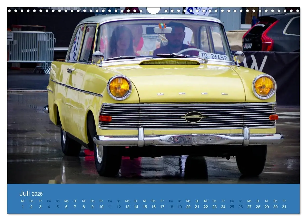 Bild: 9783457696262 | Opel Classics (Wandkalender 2026 DIN A3 quer), CALVENDO Monatskalender