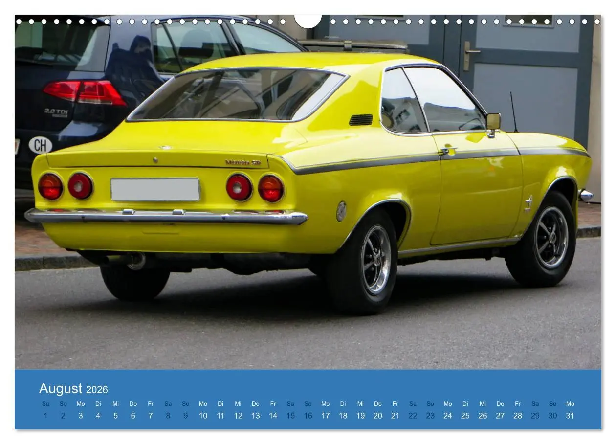 Bild: 9783457696262 | Opel Classics (Wandkalender 2026 DIN A3 quer), CALVENDO Monatskalender