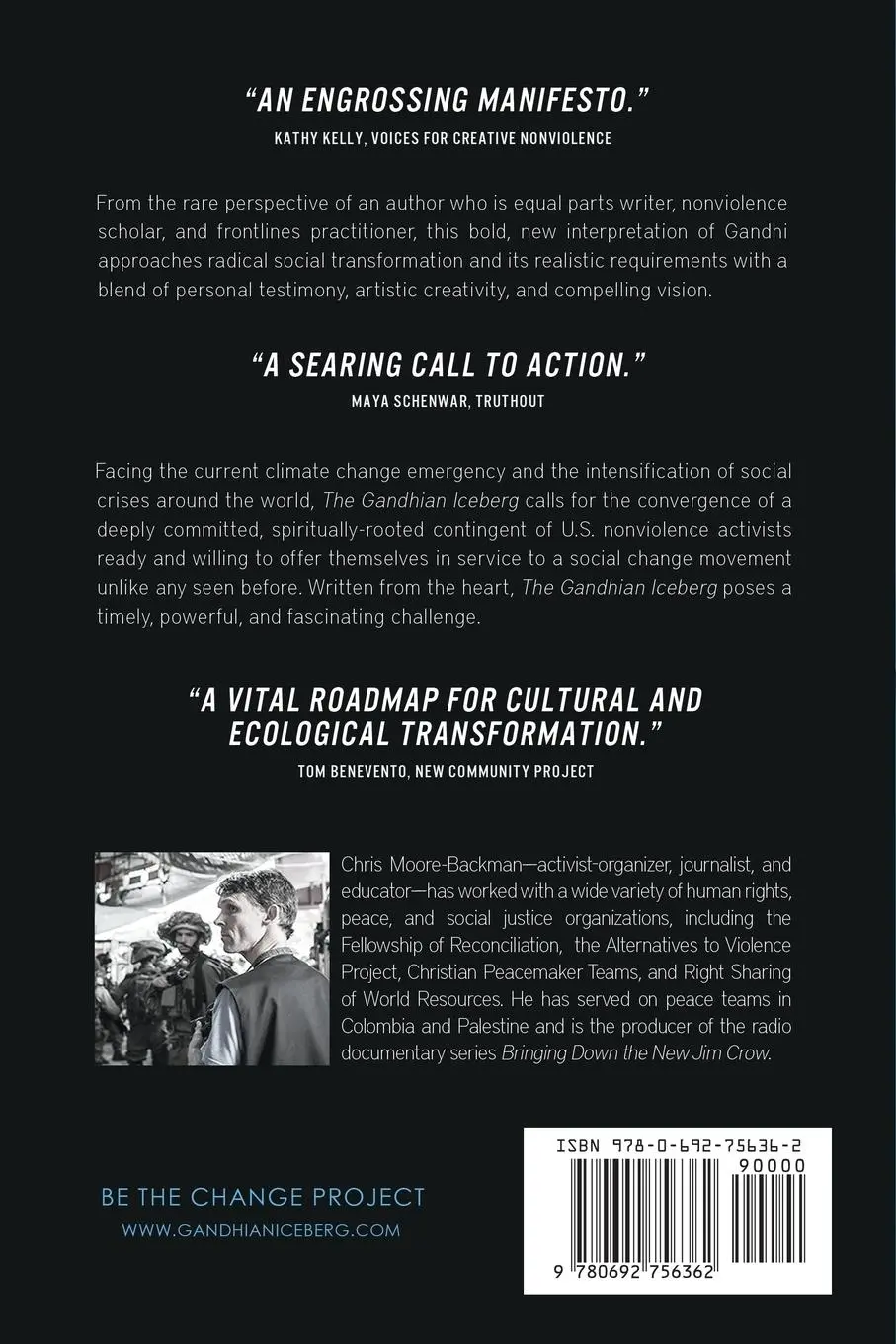 Rückseite: 9780692756362 | The Gandhian Iceberg | Chris D Moore-Backman | Taschenbuch | Englisch