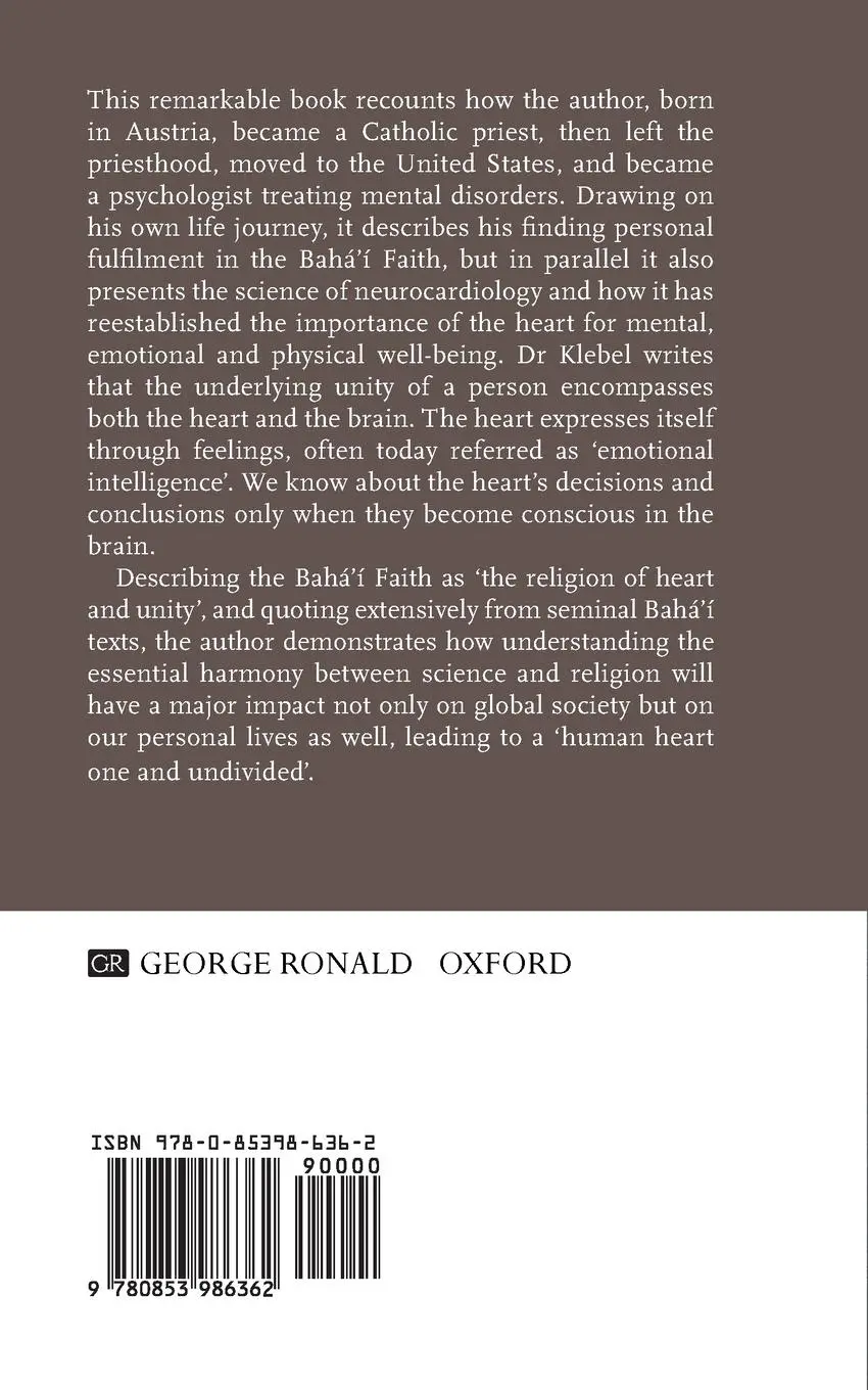 Rückseite: 9780853986362 | The Human Heart, One and Undivided | Wolfgang A. Klebel | Taschenbuch