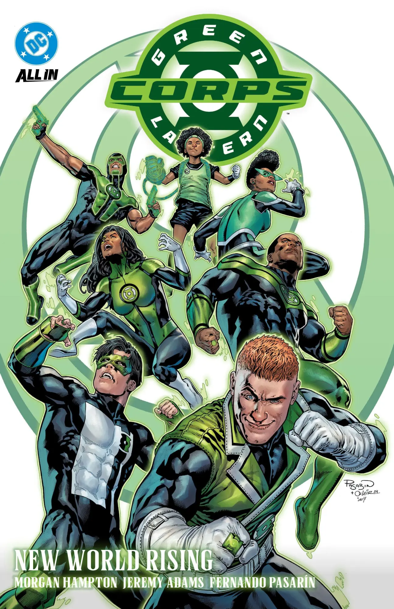Cover: 9781799506362 | Green Lantern Corps Vol. 1: New World Rising | Jeremy Adams (u. a.)