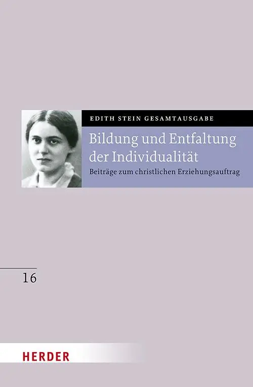 Cover: 9783451026362 | Bildung und Entfaltung der Individualität | Edith Stein | Buch | 2025