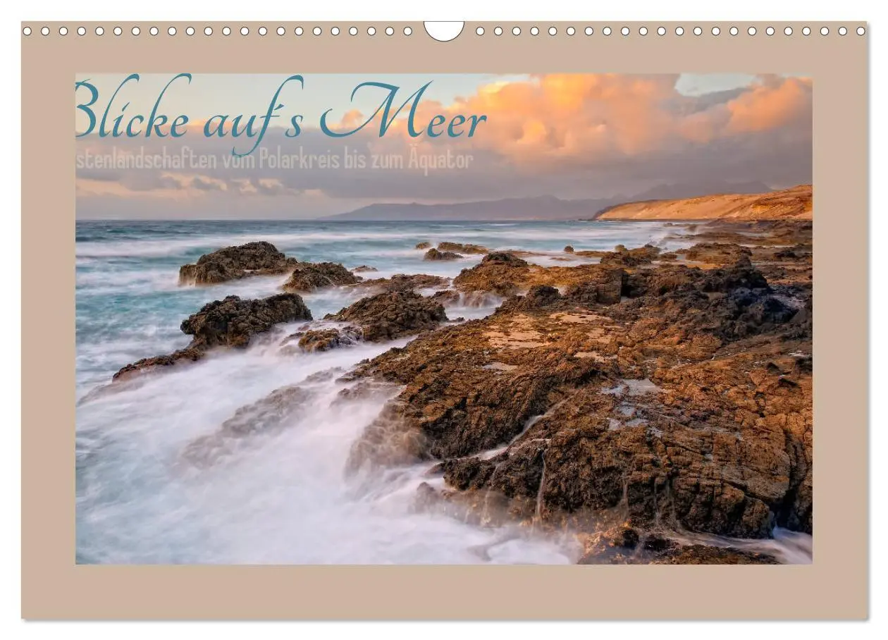 Cover: 9783457756362 | Blicke auf´s Meer (Wandkalender 2026 DIN A3 quer), CALVENDO...
