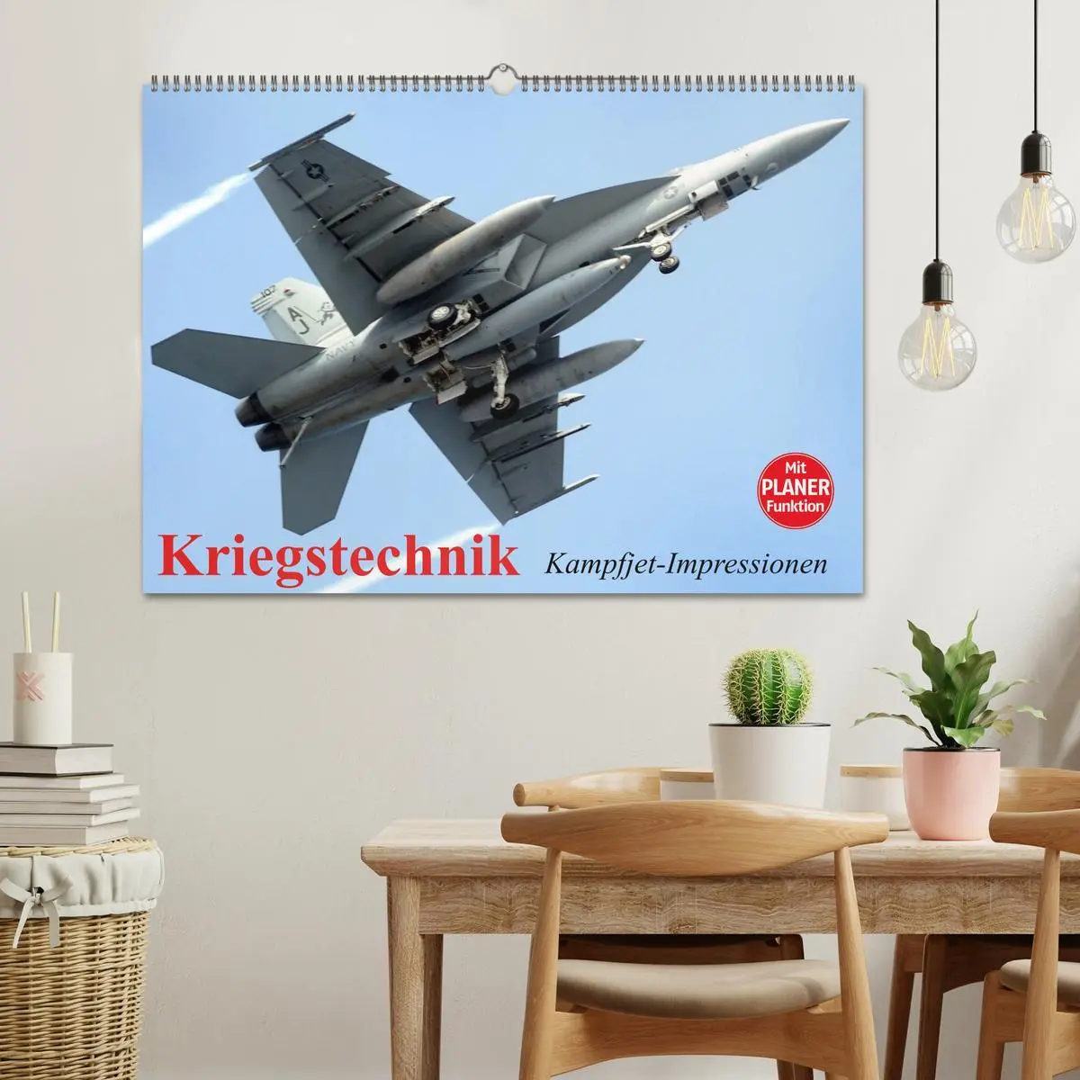 Bild: 9783457996362 | Kriegstechnik. Kampfjet-Impressionen (Wandkalender 2026 DIN A2...