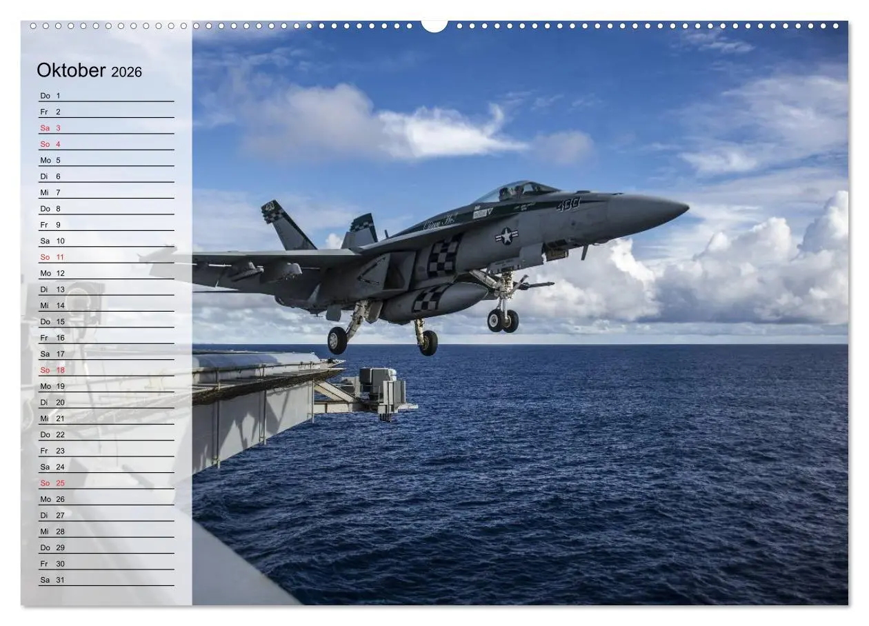Bild: 9783457996362 | Kriegstechnik. Kampfjet-Impressionen (Wandkalender 2026 DIN A2...