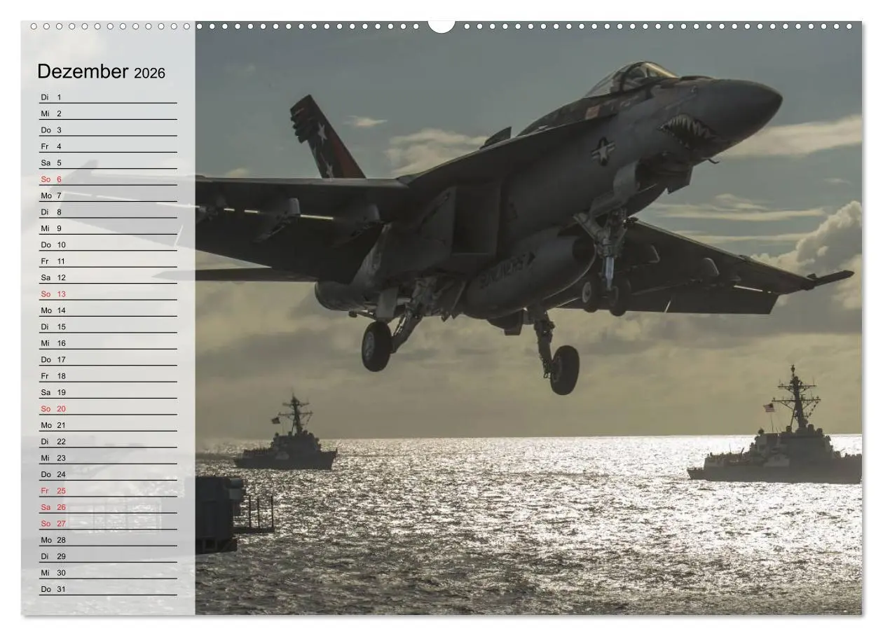 Bild: 9783457996362 | Kriegstechnik. Kampfjet-Impressionen (Wandkalender 2026 DIN A2...