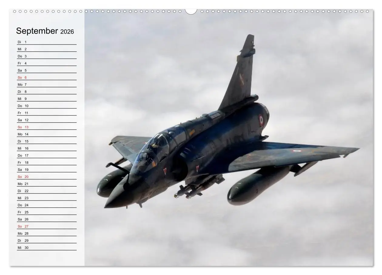 Bild: 9783457996362 | Kriegstechnik. Kampfjet-Impressionen (Wandkalender 2026 DIN A2...