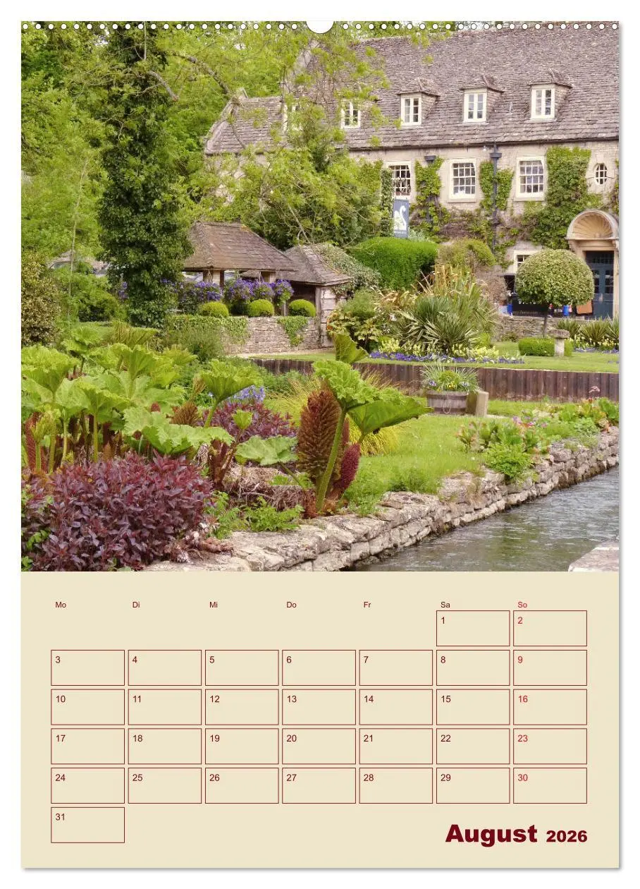 Bild: 9783516396362 | Die Cotswolds Englands grünes Herz (Wandkalender 2026 DIN A2 hoch),...