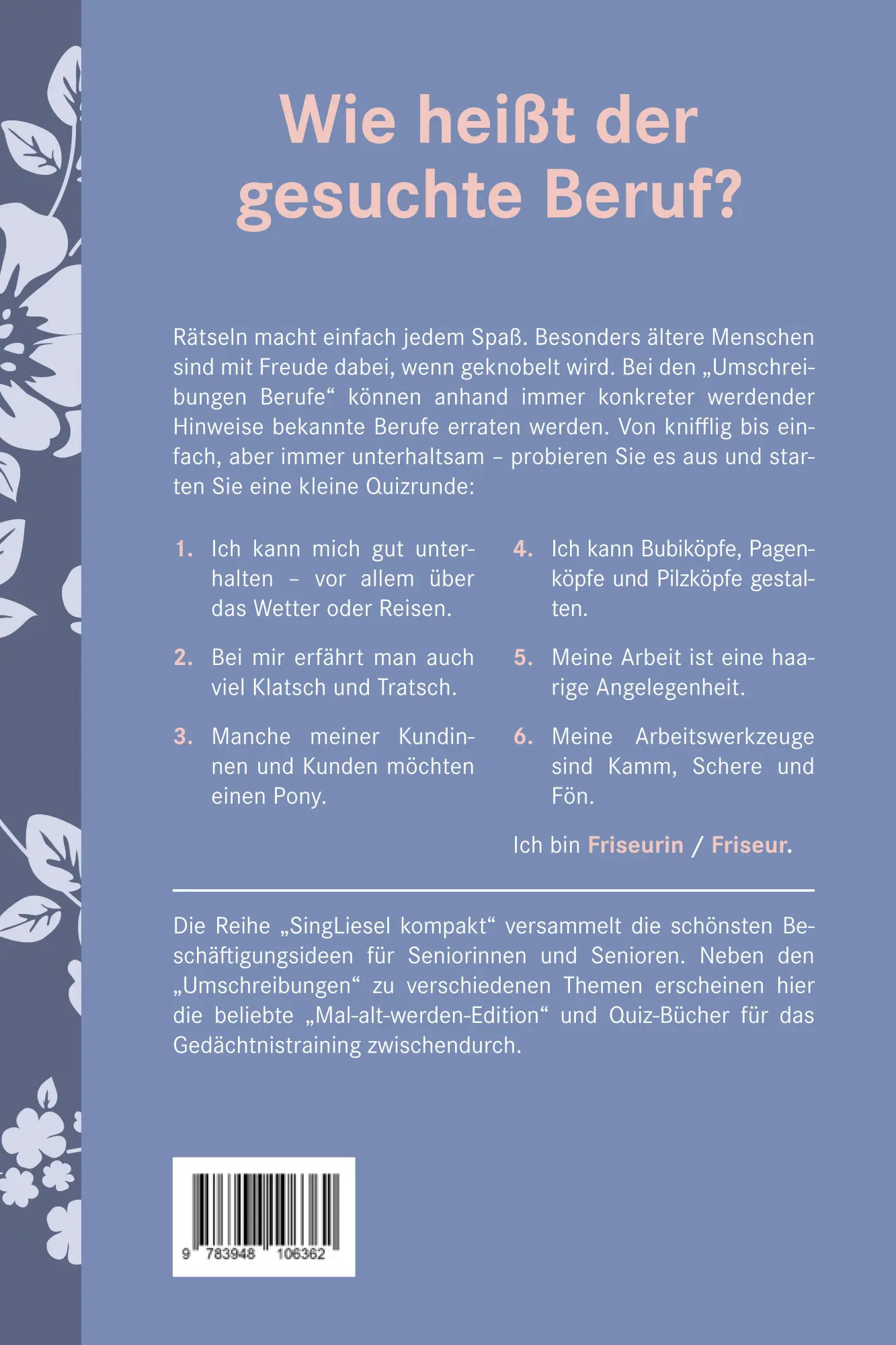 Bild: 9783948106362 | Umschreibungen Berufe | Grete Jensen | Taschenbuch | 80 S. | Deutsch