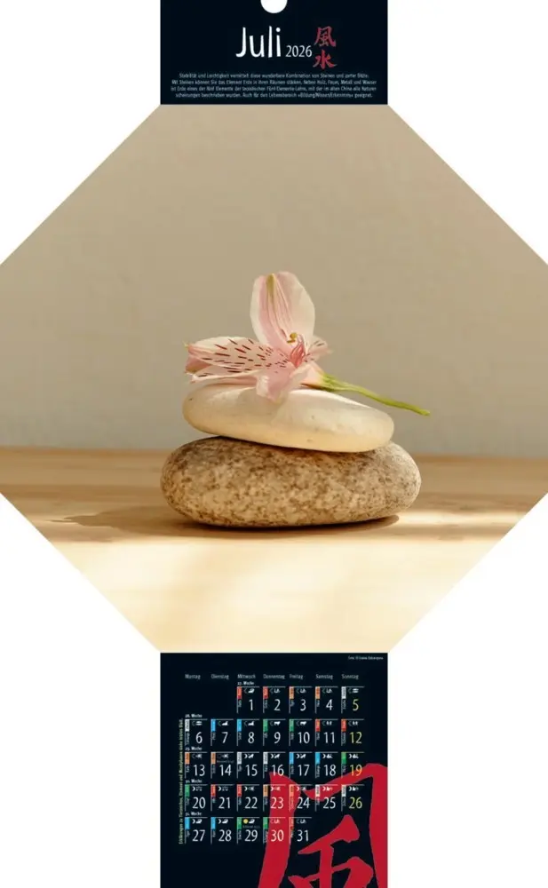 Bild: 9783948276362 | Feng-Shui-Kalender 2026 | Kalender | Spiralbindung | Deutsch | 2026