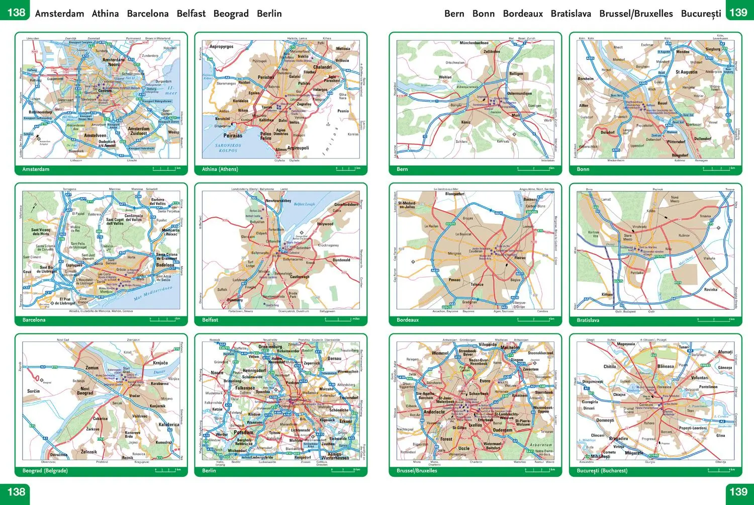 Bild: 9780008716462 | Collins Big Road Atlas Europe 2026 (A3 Spiral) | Collins Maps | Buch