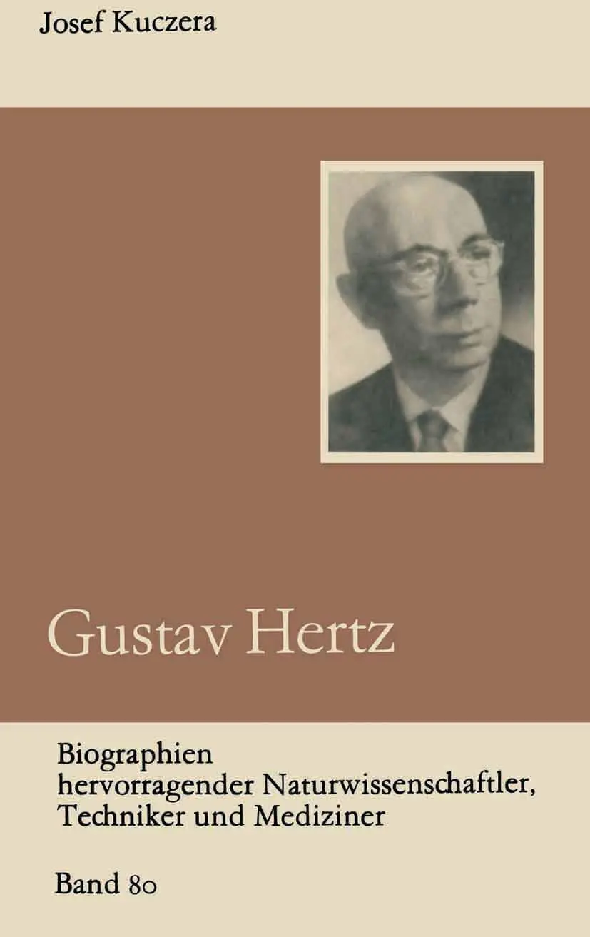 Cover: 9783322006462 | Gustav Hertz | Josef Kuczera | Taschenbuch | 85 S. | Deutsch | 1985