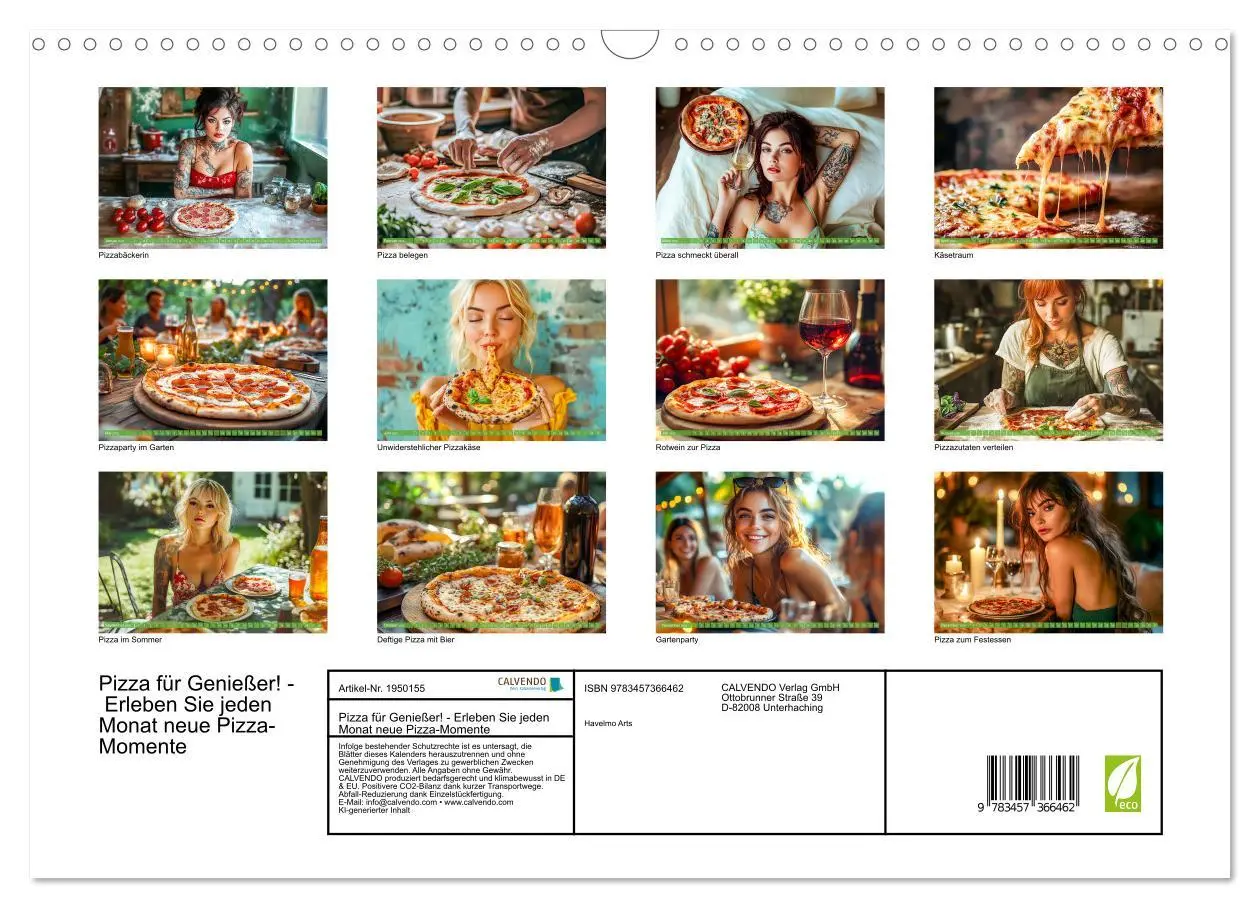 Bild: 9783457366462 | Pizza für Genießer! - Erleben Sie jeden Monat neue Pizza-Momente...