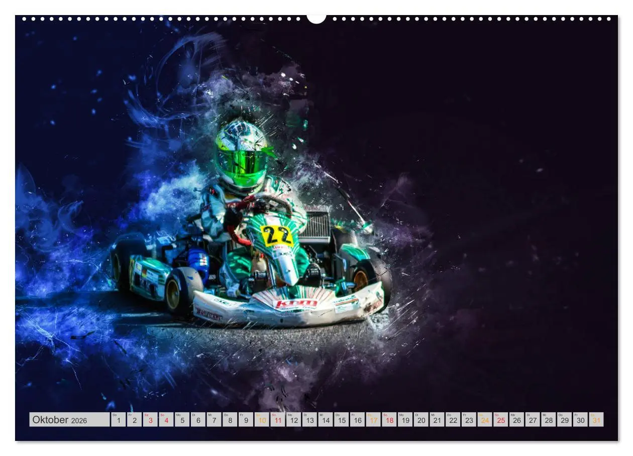 Bild: 9783457746462 | GoKart - extrem cool (hochwertiger Premium Wandkalender 2026 DIN A2...