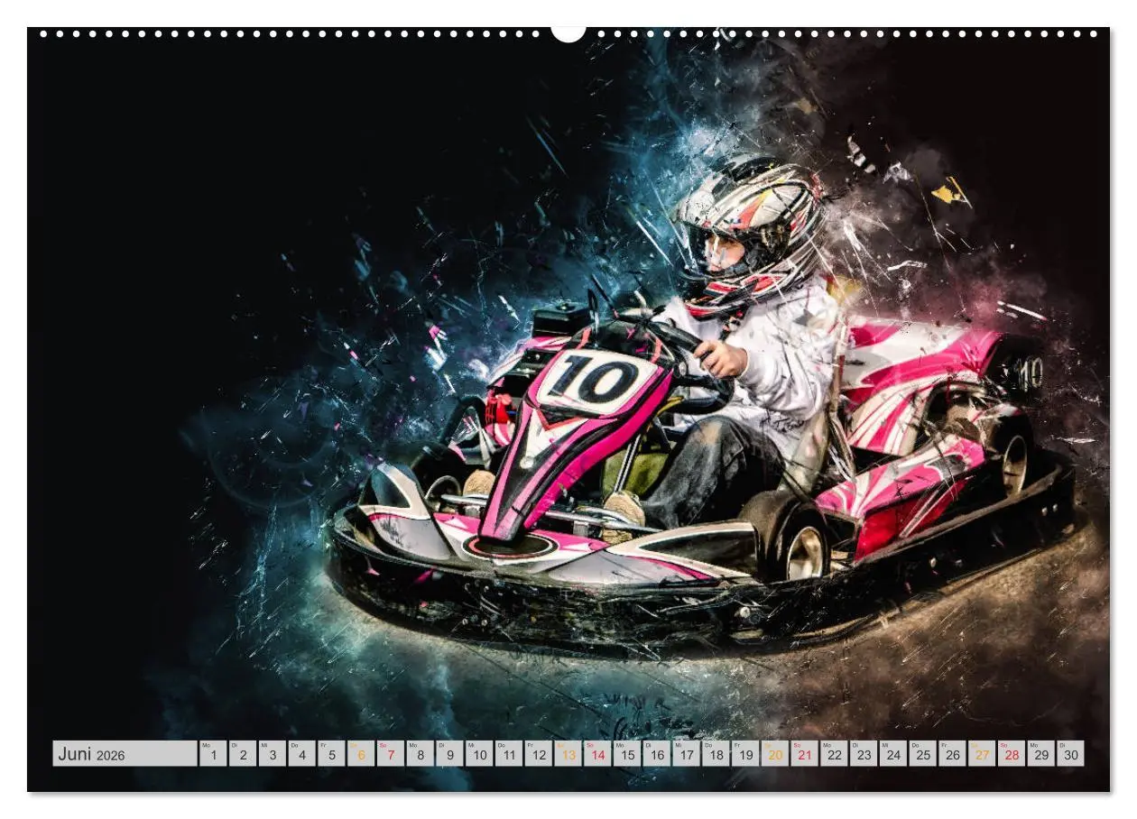 Bild: 9783457746462 | GoKart - extrem cool (hochwertiger Premium Wandkalender 2026 DIN A2...