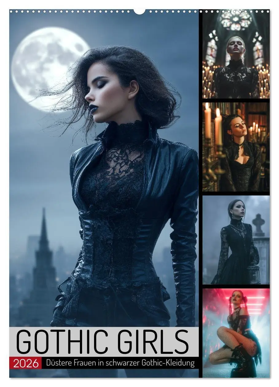 Cover: 9783516696462 | Gothic Girls - düstere Frauen in schwarzer Gothic-Kleidung...