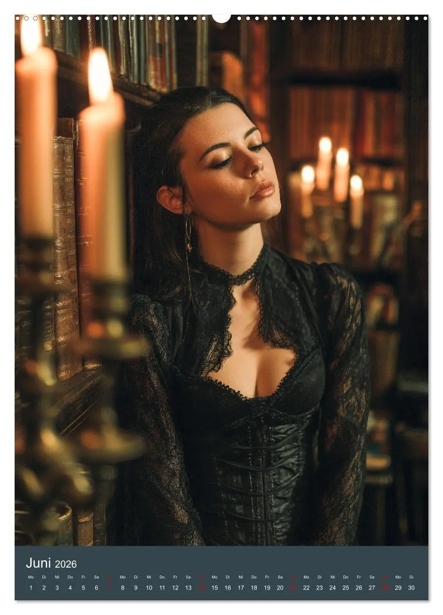 Bild: 9783516696462 | Gothic Girls - düstere Frauen in schwarzer Gothic-Kleidung...