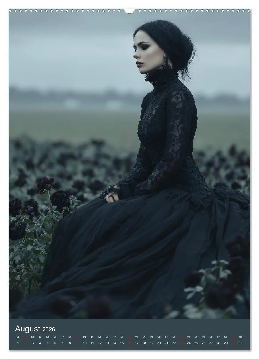 Bild: 9783516696462 | Gothic Girls - düstere Frauen in schwarzer Gothic-Kleidung...