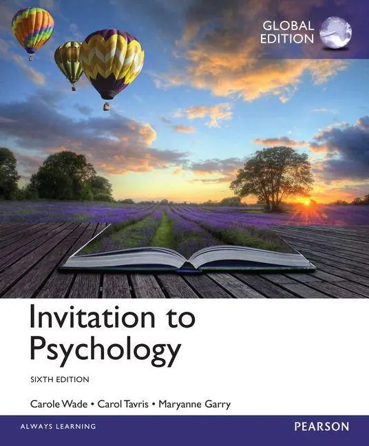 Cover: 9781292056562 | Invitation to Psychology, Global Edition | Carole Wade (u. a.) | Buch