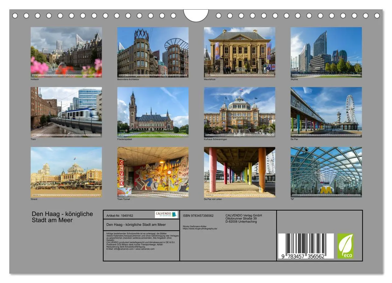 Bild: 9783457356562 | Den Haag - königliche Stadt am Meer (Wandkalender 2026 DIN A4...