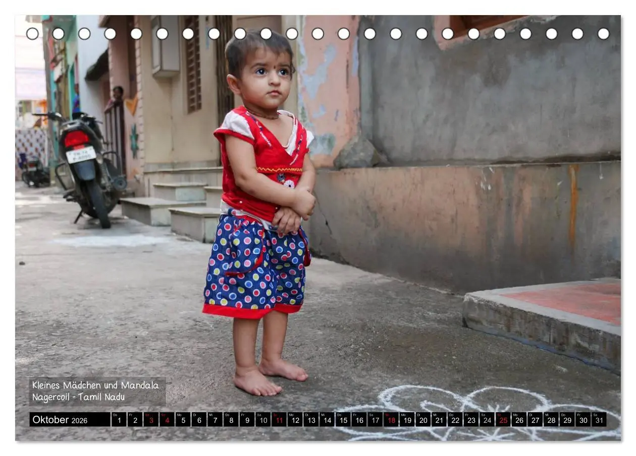 Bild: 9783457976562 | Der zauberhafte Süden Indiens (Tischkalender 2026 DIN A5 quer),...