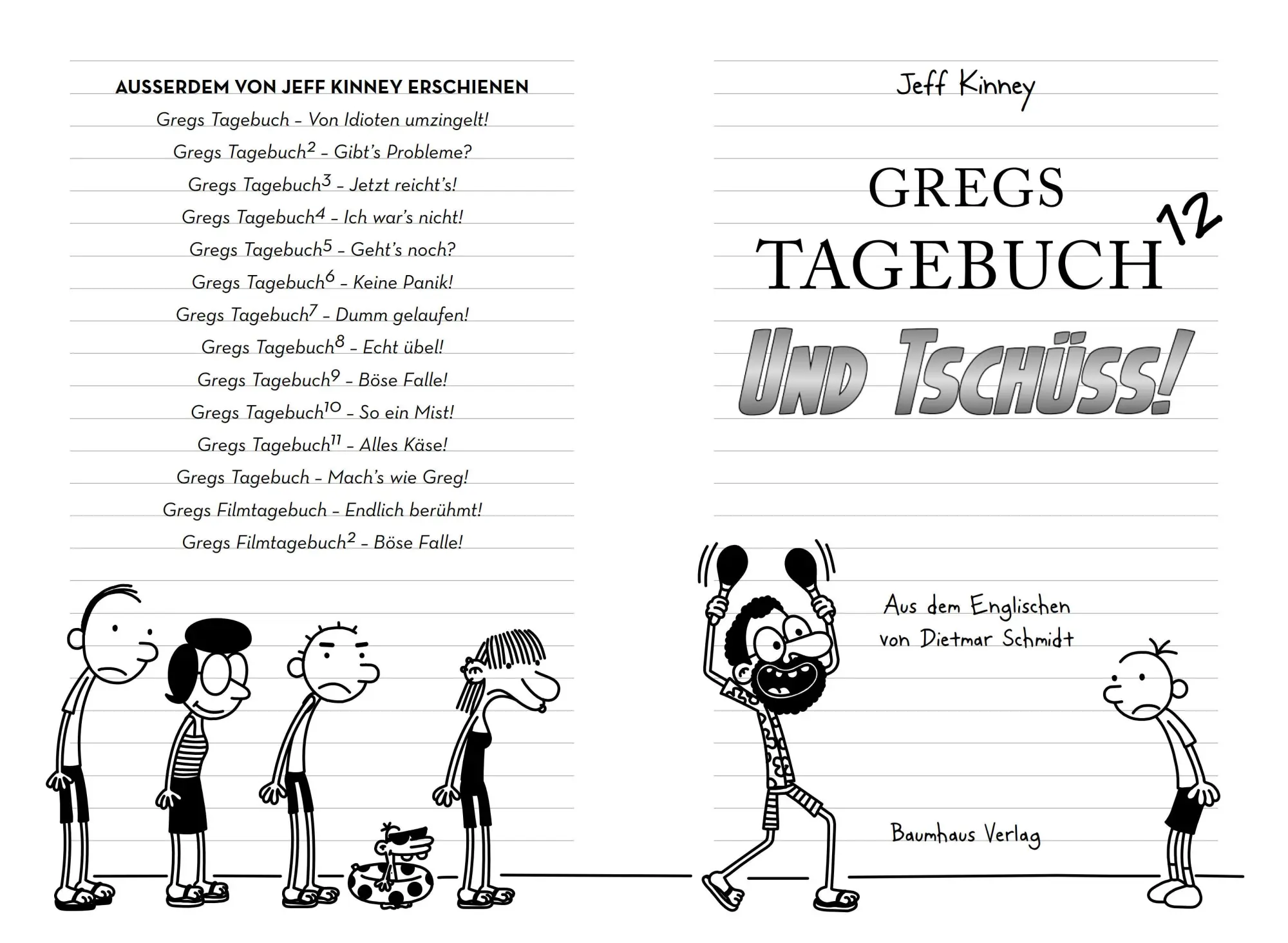 Bild: 9783833936562 | Gregs Tagebuch 12 - Und tschüss! | Jeff Kinney | Buch | Gregs Tagebuch