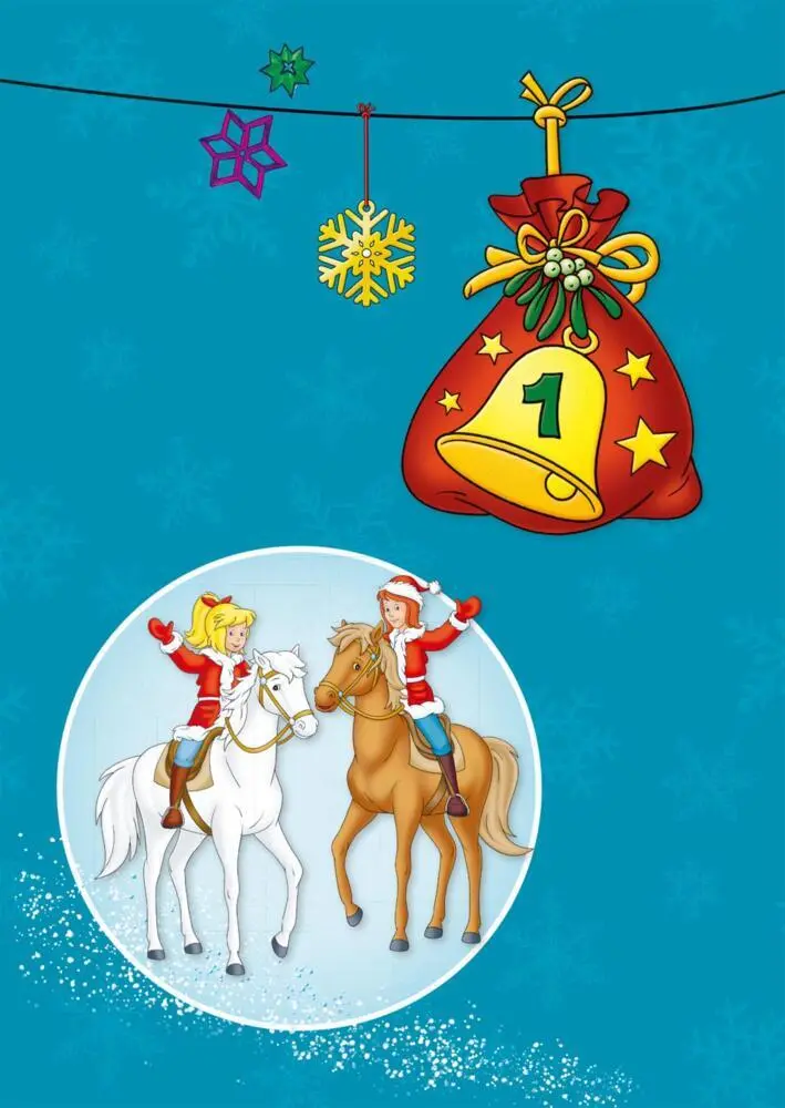Bild: 9783845126562 | Bibi &amp; Tina: Nick, der Schlittenhund: Mein Adventskalenderbuch | Buch
