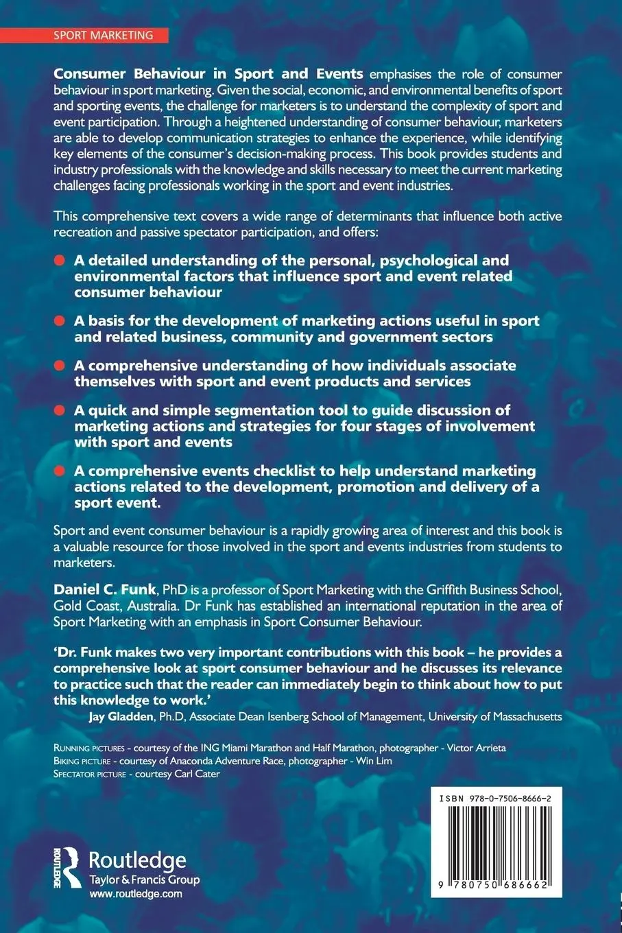 Rückseite: 9780750686662 | Consumer Behaviour in Sport and Events | Daniel Funk (u. a.) | Buch