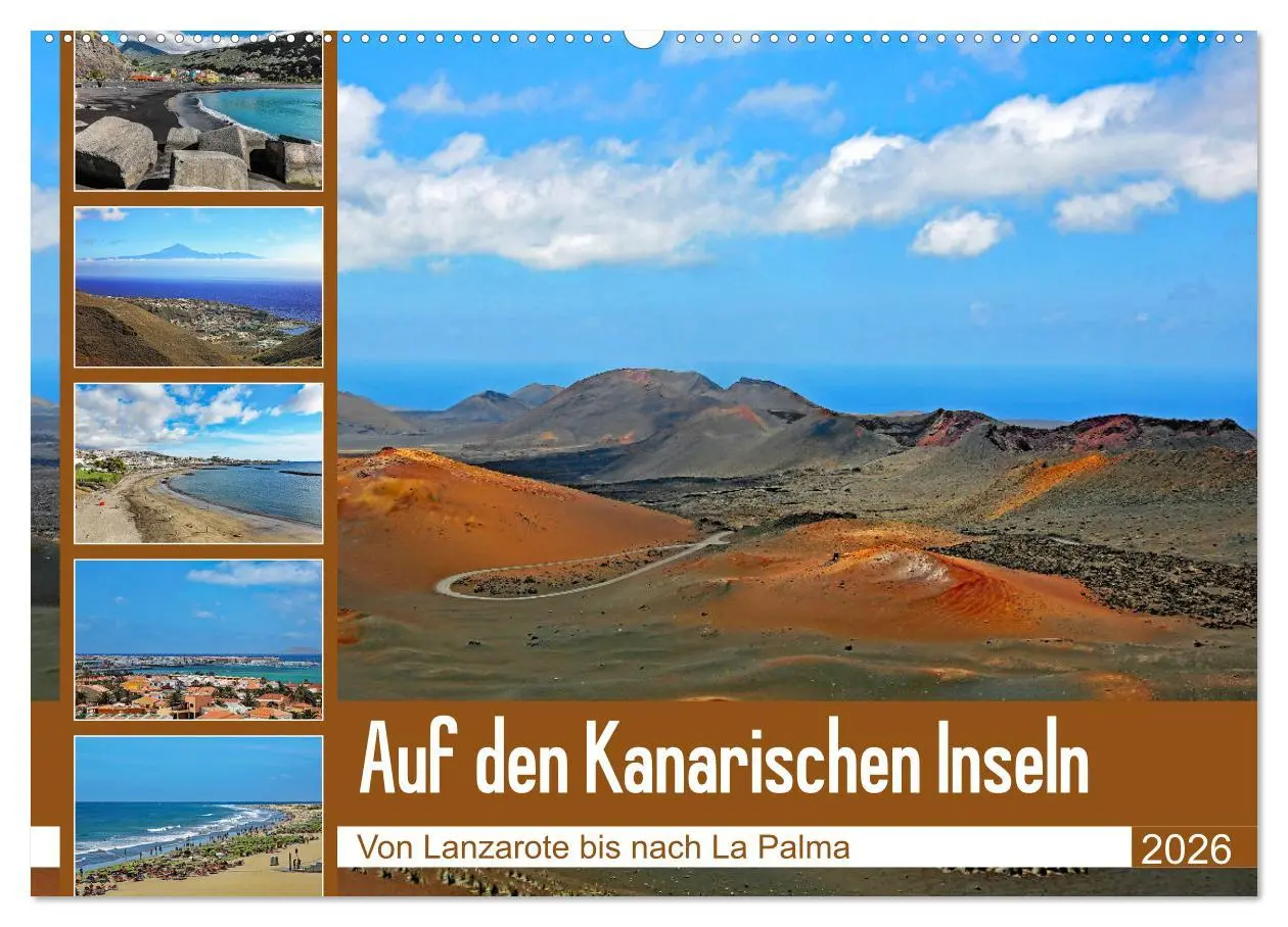 Cover: 9783457726662 | Auf den Kanarischen Inseln (Wandkalender 2026 DIN A2 quer),...