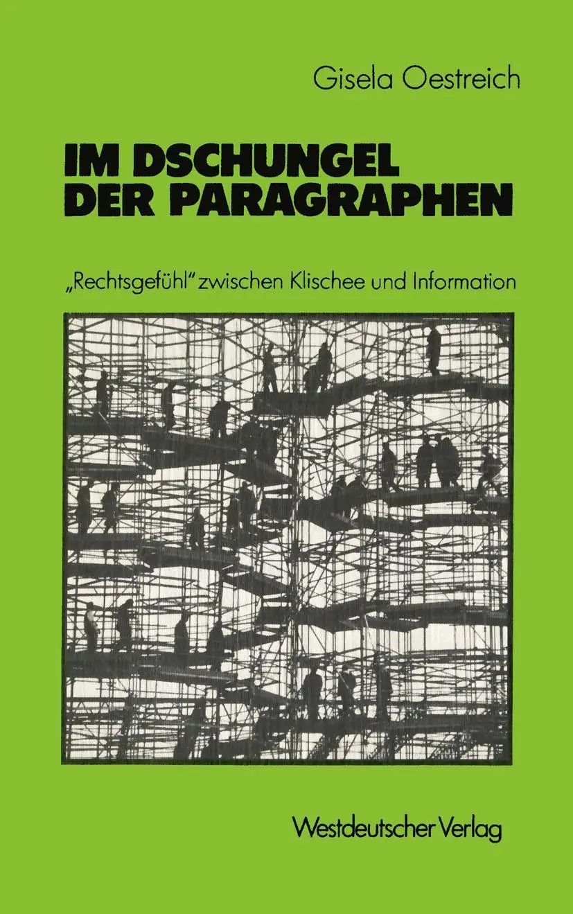 Cover: 9783531116662 | Im Dschungel der Paragraphen | Gisela Oestreich | Taschenbuch | 237 S.