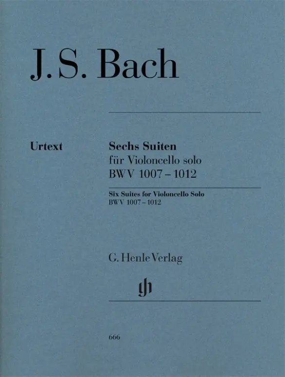 Cover: 9790201806662 | Johann Sebastian Bach - Sechs Suiten BWV 1007-1012 für Violoncello...