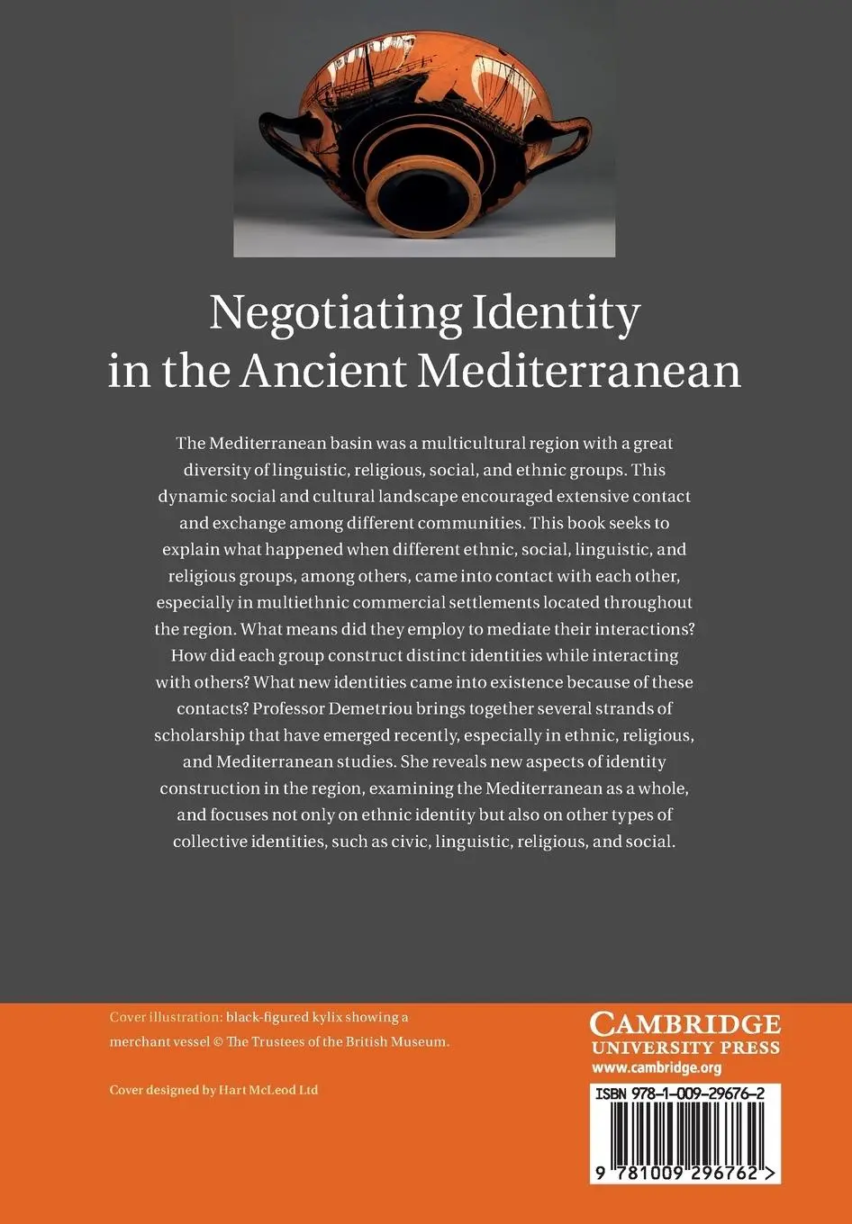 Rückseite: 9781009296762 | Negotiating Identity in the Ancient Mediterranean | Denise Demetriou