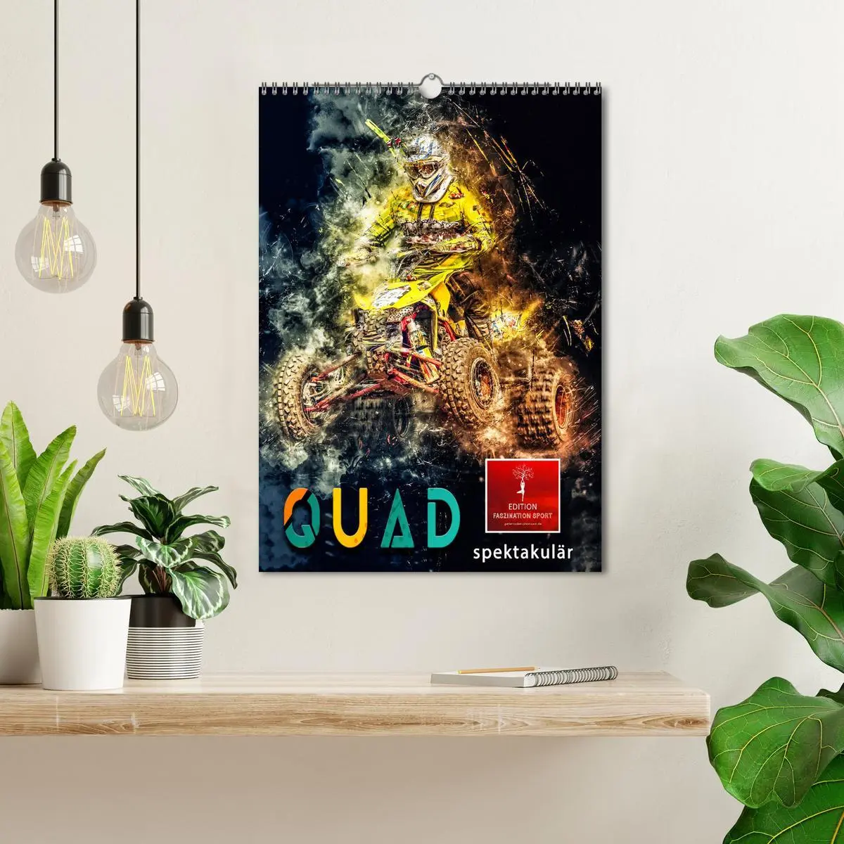 Bild: 9783516356762 | Quad spektakulär (Wandkalender 2026 DIN A3 hoch), CALVENDO...