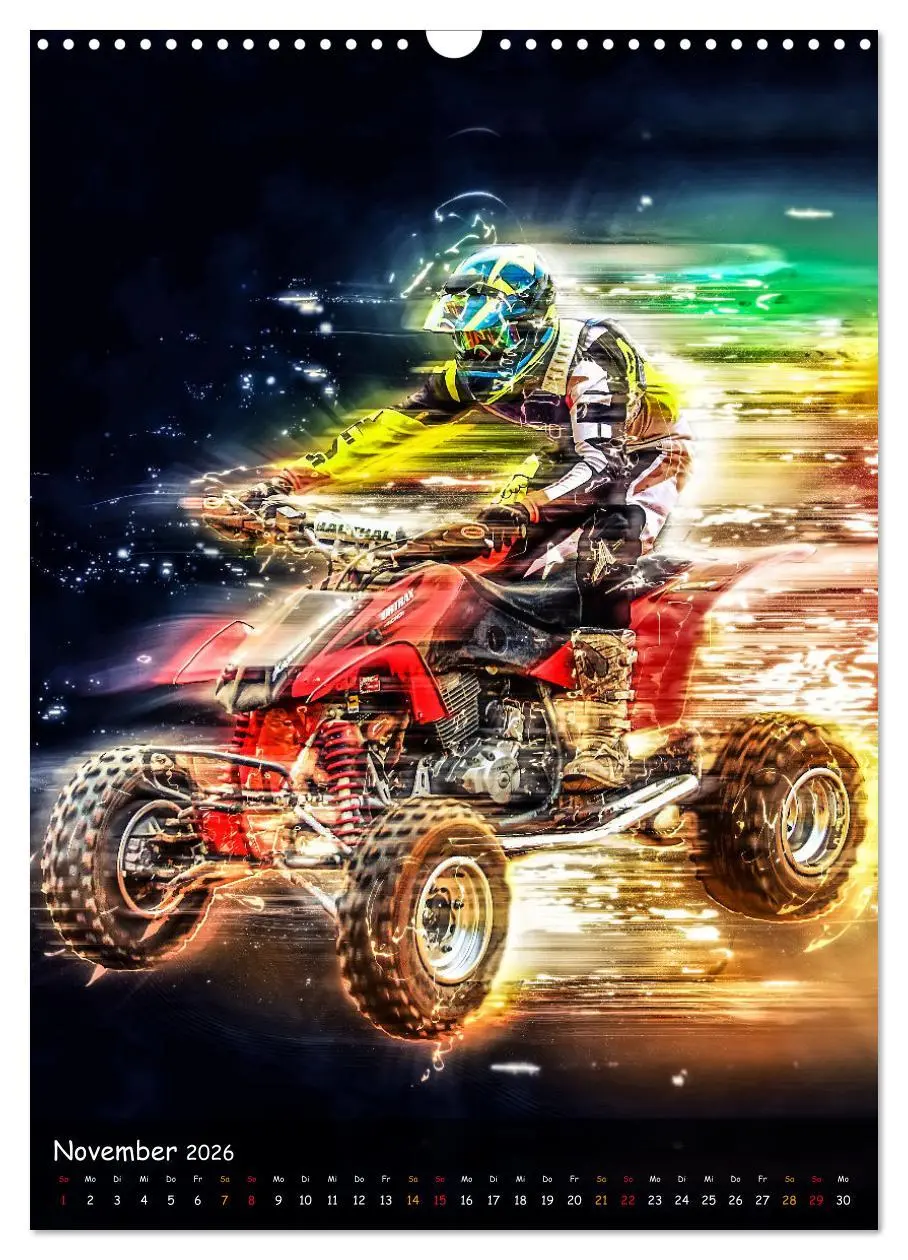 Bild: 9783516356762 | Quad spektakulär (Wandkalender 2026 DIN A3 hoch), CALVENDO...