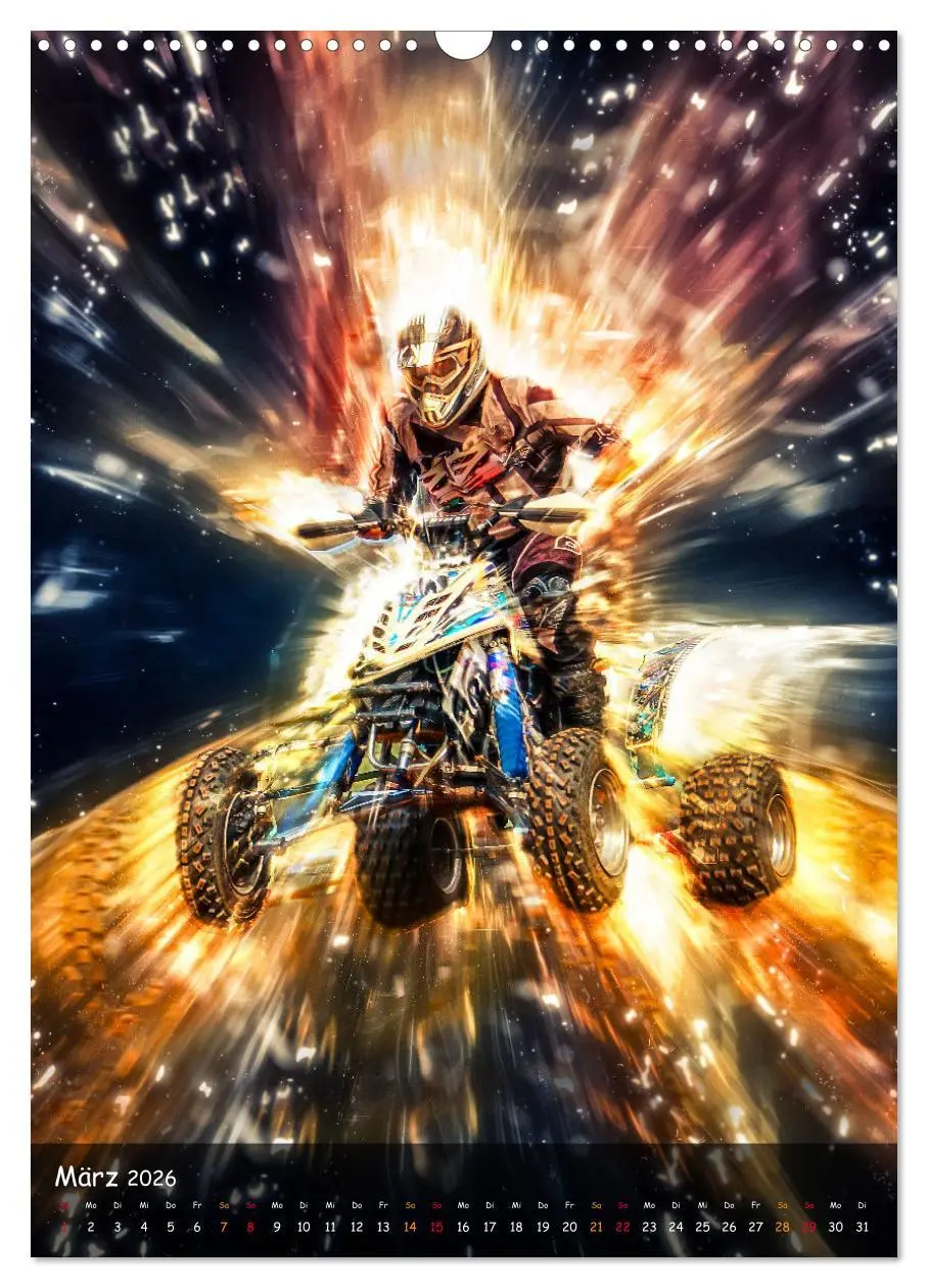 Bild: 9783516356762 | Quad spektakulär (Wandkalender 2026 DIN A3 hoch), CALVENDO...